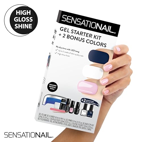 Kit Sensationail Completo Gel para Uñas con Lámpara UV miniatura 5