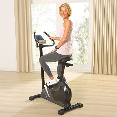 maxVitalis Ergometer aktiv Pro 8.0: Fahrrad Heimtrainer, 24 Widerstandsstufen, Leistungsanzeige in Watt, Magnet… – Bild 3
