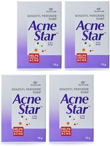AcneStar Soap Pack of 4, Antiseptic