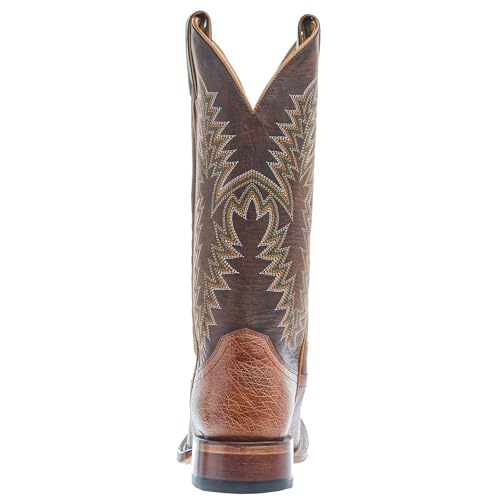 Justin Boots Mens Breck Smooth Ostrich Square Toe Casual Boots Knee High - Brown3