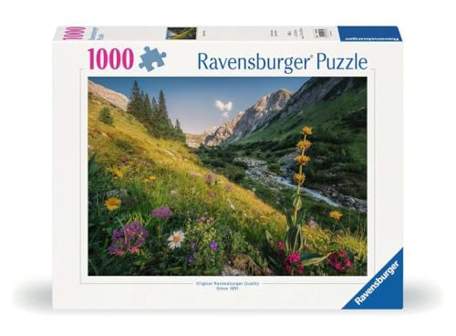 Puzzle adultos Ravensburger Jardín del edén de 1000 piezas: calma y naturaleza en casa