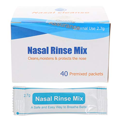 Sel pour rinçage nasal Healifty 40 sachets pré-dosés pour libérer et hydrater les voies respiratoires
