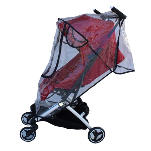 Housse de pluie et vent pour poussette compatible avec poussette GB Pockit, Pockit+, veste de pluie...
