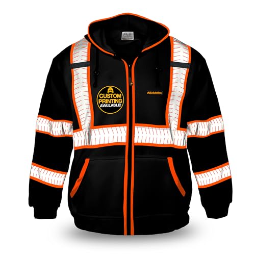 KwikSafety PATROL Safety Jacket | Black, Large