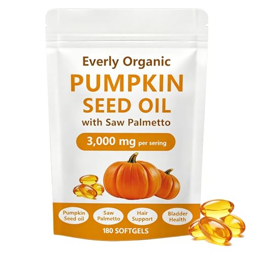 Everly Organic Pumpkin Seed Oil with Saw Palmetto