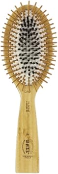 Bash Brushes Fusion Brush - world first freestanding hair brush. Bamboo pins with bristle core for superior conditioning and shine. Anatomically designed for comfort