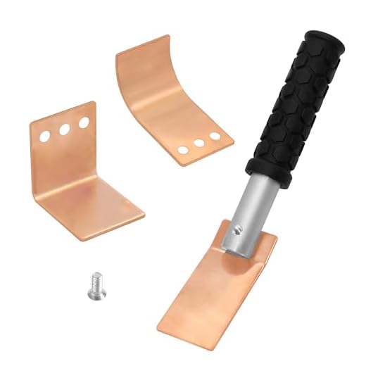 Zhitaoxun Copper Welding Spoon Welders Helper,3 pcs Copper Paddle Backer,Copper Plate Welding Tools,Flat/Curved/Angle Copper Welding Backer,Welding Accessories