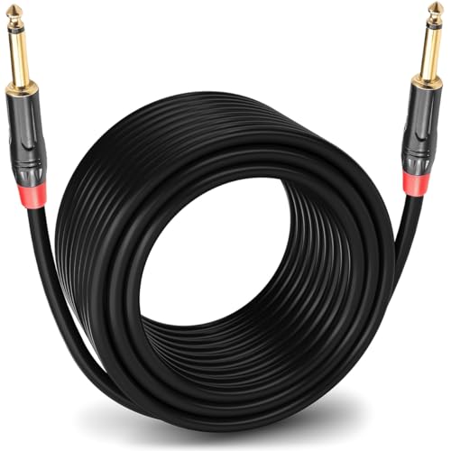 DEVICE OF URBAN INFOTECH 50Ft. Guitar Cable 6.35mm (1/4) TS Mono ...