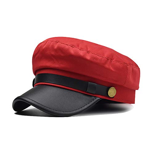 Image of Chauffeur Hat for Men Women Vintage Newsboy Cap Costume Hats Beret Cap