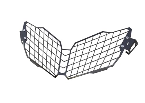Couvercle protection phare V-Strom 650XT 2012-2016 grille premium en aluminium usiné