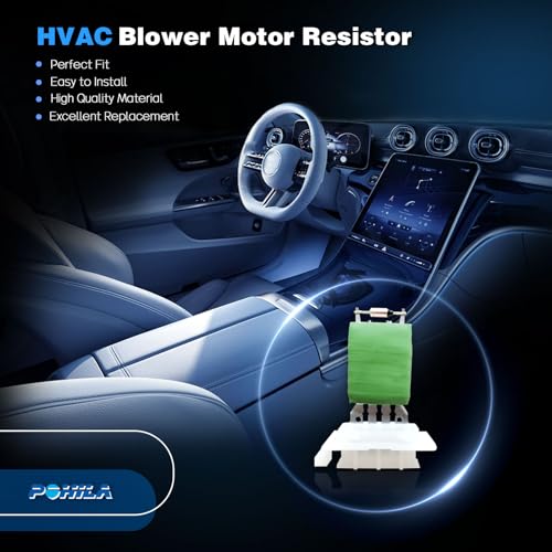Image of Blower Motor Resistor Compatible with 1K0959263A Volkswagen Jetta 2005-2014 Passat 2006-2010 Tiguan 2009-2017 Beetle Golf CC Eos GTI R32 Rabbit