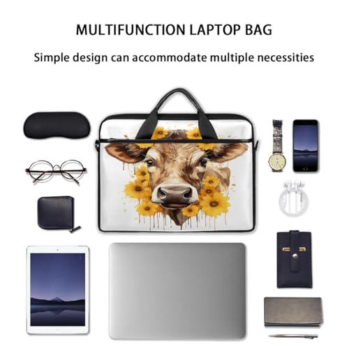 Bolso Art Animal para Laptop de 15 Pulgadas con Correa Ajustable miniatura 7