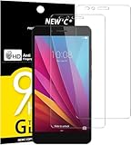 NEW'C 2 Pezzi, Vetro Temperato per Huawei Honor 5X, Pellicola Prottetiva Anti Graffio, Anti-Impronte, Senza Bolle, Durezza 9H, 0,33mm Ultra Trasparente, Ultra Resistente