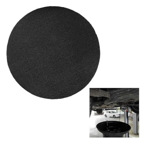 15 Oil Drain Splash Pad Round No Splatter Pad for Car Oil Changing Transmission Drain Pan Oil Change Mat for Automotive and Mechanics (1PC)