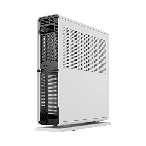 Fractal Design Ridge White - PCIe 4.0 Riser Card Included - 2X 140mm PWM Aspect Fans Included - Type C USB - m-ITX PC Gaming Case by Fractal Design - Image 3