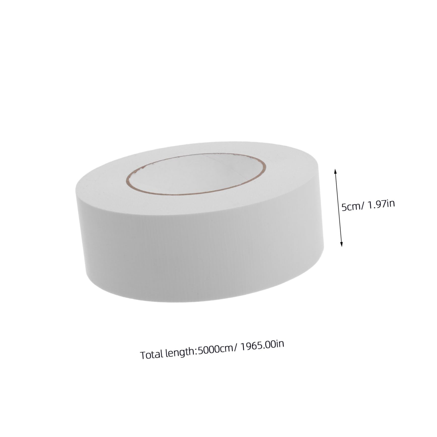 FUNOMOCYA Caulking Tape Protective Film Duct Tape White Seam Tape Self Adhesive Tape Home Caulking Tape