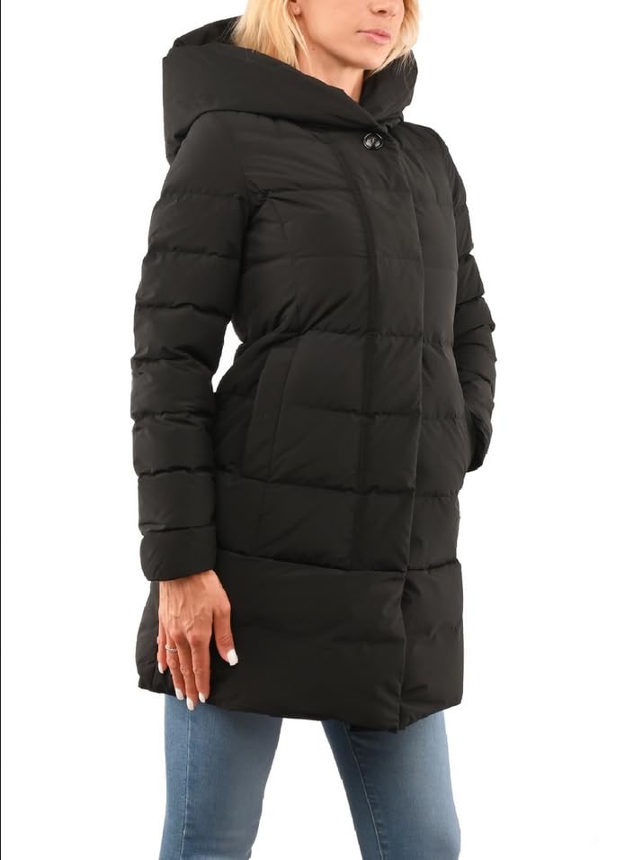  WOOLRICH GIUBBOTTO PARKA DONNA PRESCOTT CFWOU0685FRUT3218 NERO ORIGINALE AI 2024 Taglia XXL Colore Nero