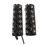 ABOOFAN Puños para Manillar de Bicicleta de Poliuretano Ajustables Fundas Antideslizantes para Manillar de Bicicleta Eléctrica Motocicleta Color Negro Par de 2 Unidades Accesorio Vintage