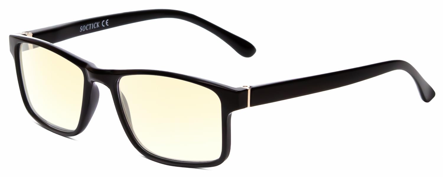 Medspex Photochromic Transition Glasses Black/Orange Therapeutic Color Therapy Blue Light Sensitivity Chromotherapy