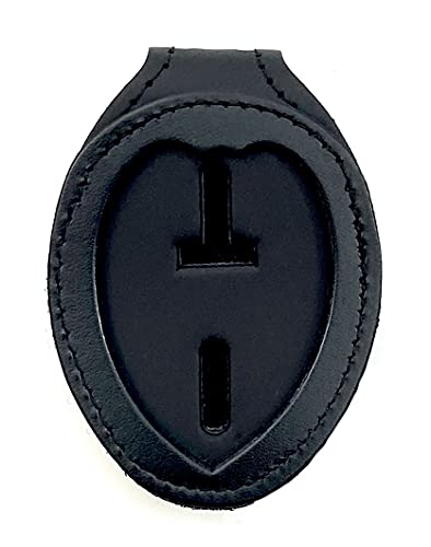 Perfect Fit Shield Wallets Kentucky State Police KSP Clip On Badge Holder with Neck Chain (Cut-Out #PF180)