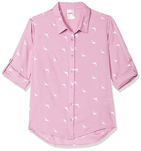 Image of Max Girls Printed Full Sleeves Shirt