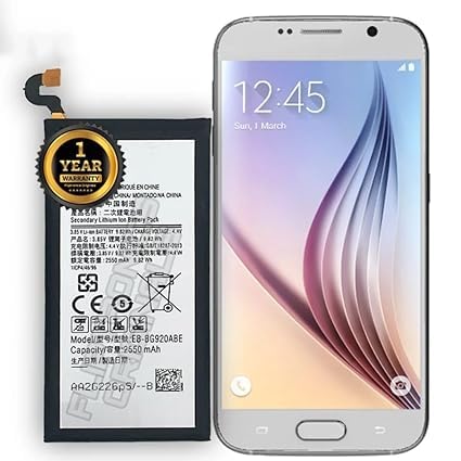 Image of EB-BG920ABE Battery for Samsung Galaxy S6 G9200 G920F G920I Battery with 1 Year Warranty** (P239)