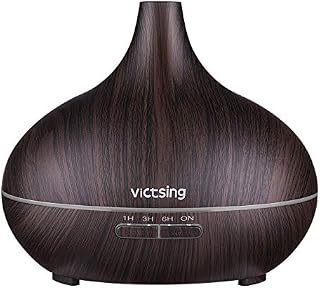 VicTsing Essential Oil Diffuser, 300ml Oil Diffuser with 4 Timer, Aromatherapy Diffuser