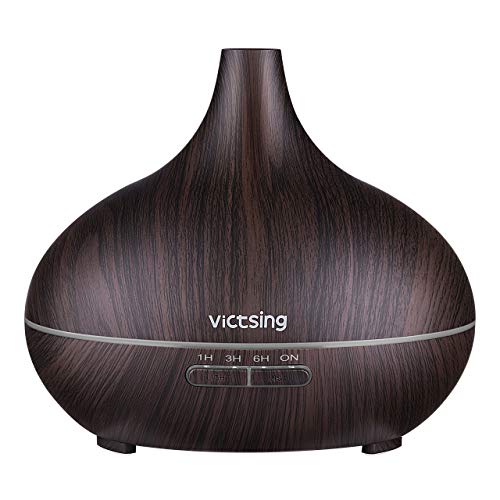 VicTsing Essential Oil Diffuser, 300ml Oil Diffuser with 4 Timer, Aromatherapy Diffuser