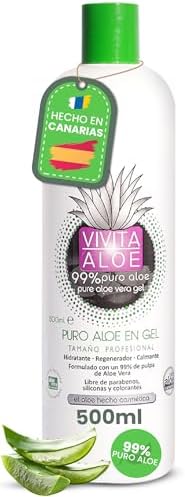 ALOE VERA PURO GEL Hecho 100% en Canarias | Procesado en Frío | H...