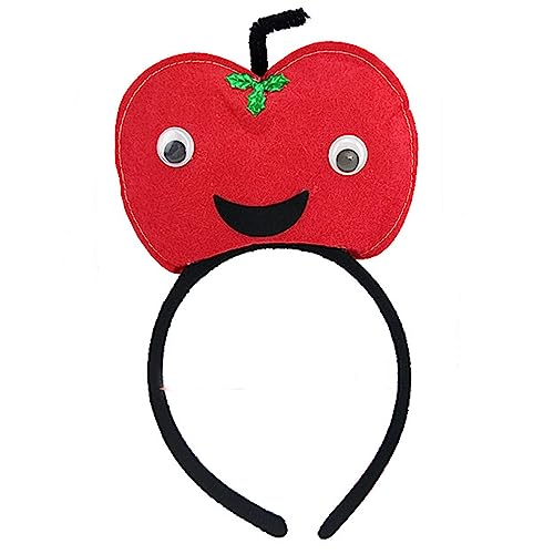 Disfraz infantil de manzana con tutú y diadema miniatura 2