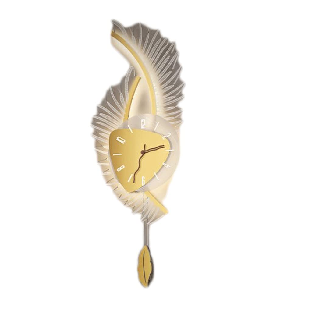 Horloge murale creative watch au design minimaliste suspendu