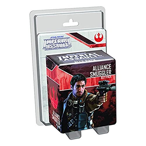 Image of Star Wars Imperial Assault Board Game Alliance Smuggler ALLY PACK - Epic Sci-Fi Miniatures Strategy Game for Kids and Adults, Ages 14+, 1-5 Players, 1-2 Hour Playtime, Made by Fantasy Flight Games