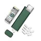 Fake Lighter Diversion Safe - Secret Stash Compartments for Cash Jewelry Pills | Hidden Storage Box...