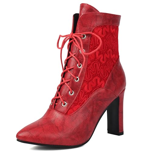 Boots bloc femme pointu pour un look de bureau élégant