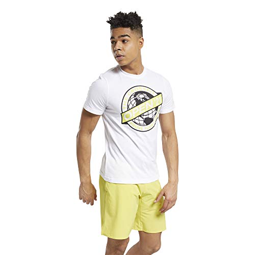 T-shirt Reebok Rc 2021 Open Tee Tricot Homme en maille respirante