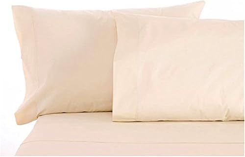 Miniatura 8 de Sleep & Beyond Juego de sábanas 100% algodón orgánico, certificado GOTS  sábana bajera, sábana encimera y fundas de almohada, doble, marfil