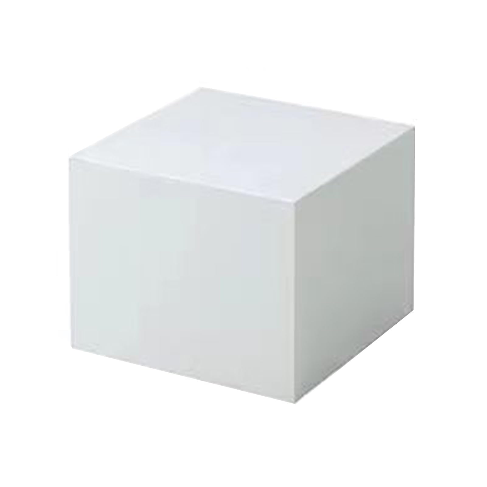 LYDBMYT Bridal Display Stand - Rectangular Pedestal Risers for Mannequins, Shoes, Handbags & Collectibles - Large White Base, 40x100cm, Portable & Easy to Move