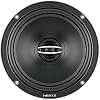 Parlantes coaxiales HERTZ Cento Pro Series CPX-165 de 6.5" de 2 vías | Papel prensado, tweeter Tetolon de 24 mm, 6.5 pulgadas, 95 W RMS, 4 Ohm, 92 dB, 45-22000 Hz, imán de ferrita, profundidad de instalación 65.5 mm 6