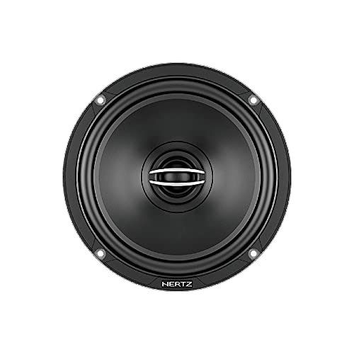 Hertz CPX 165 Koaxiallautsprecher 165 mm 2-Wege mit Tetolon-Kalotte, Papierkonus, 285 W Peak, 95 W RMS, 92 dB SPL, 4 Ohm, Schwarz für Autoradiosysteme