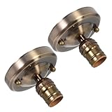 Ambiance classique : ajoutez de charmants supports de lampe vintage pour une atmosphère chaleureuse dans les salons, les chambres ou les couloirs grâce à une douille décorative authentique, un porte-ampoule et un accessoire d’éclairage