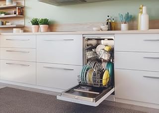 Candy Brava CDPH 2L1049W Lavastoviglie Slim, 10 Coperti, 5 Programmi, Ciclo Rapido, Partenza Ritardata, Classe E, 45x58x82 cm, Bianco