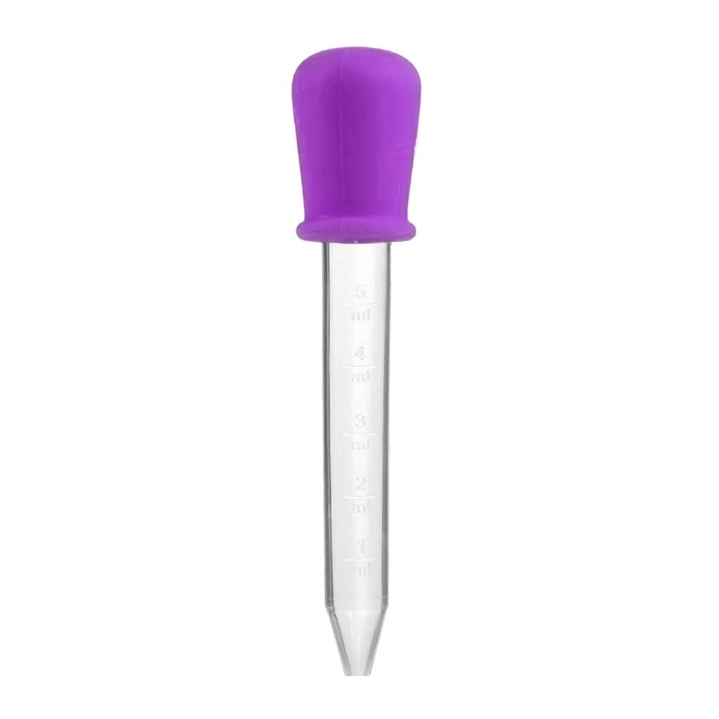 Pipette Silicone Per Bambini - 10 Pezzi Da 5ml, Con Pennello, Per Dolci E DIY - Foto 9