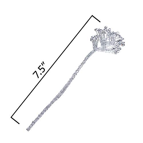 Homeford Crystal Rhinestone Spray Branch, 1-3/4-Inch, 12-Count (Crystal) #TOP1