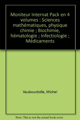 Preisvergleich Produktbild LE MONITEUR INTERNAT 4 TOMES (ETUDIANTS)