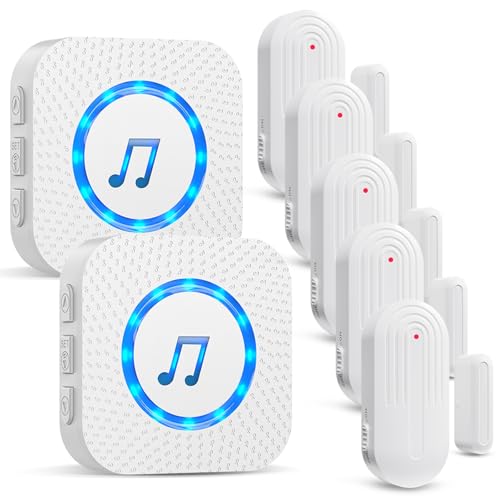 SanJie Door Chime with Sensors and Receivers