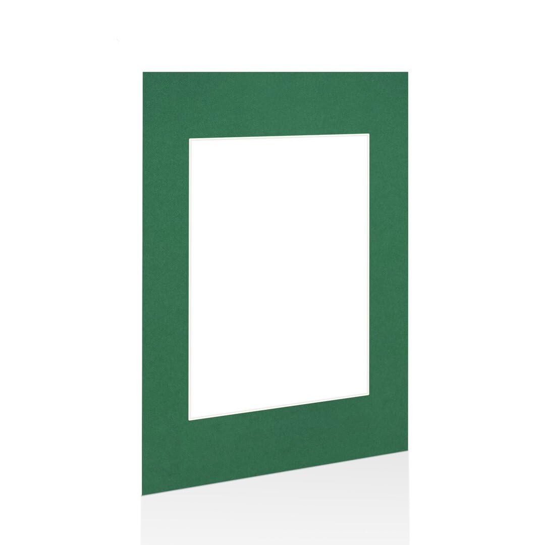 Procut Global 90x60cm Emerald Picture Mounts to Fit 60x40cm Aperture - Precision Cut Cardboard Photo Mount - Ideal for Frames, Prints, Artwork & Certificates - Sizes & Colours Available โ image 1