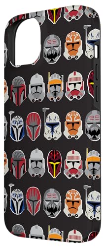 Coque iPhone 14 Plus Star Wars au bureau comme en déplacement look Clone Wars