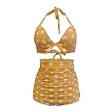 Bañador Tirantes Cintura Bikini Point Split bañador Mujer