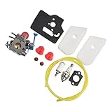 Carburateur de rechange compatible avec 545081848 C1Q W40A pour débroussailleuse Jonsered 2009 BC2126, 2010 BC2128, CC2128, GC2128 & BC280