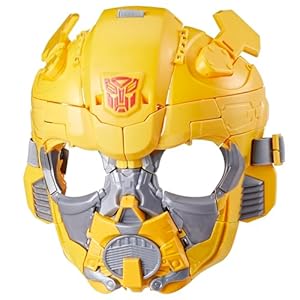 Transformers One 2-in-1 Bumblebee B-127 Maske und Action-Figur, verwandelbar in 15 Schritten, Rollenspielzeug und Figur in einem